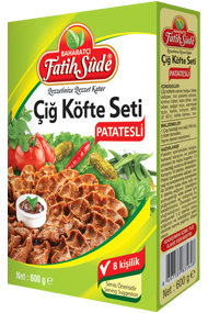 ÇİĞ KÖFTE SETİ PATATESLİ 600 g